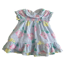 Cargar imagen en el visor de la galería, Vestido Celeste con Flores