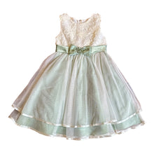 Cargar imagen en el visor de la galería, Vestido Beige con Verde