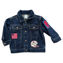 Cargar imagen en el visor de la galería, Varsity Denim Jacket
