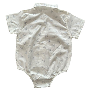 Camisa Blanca de Flores