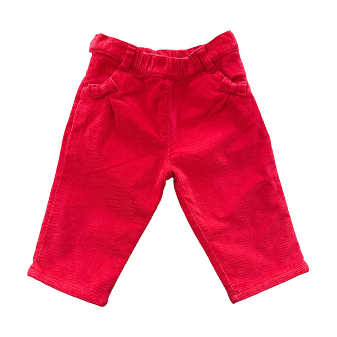 Pantalón de Corduroy Rojo