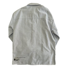 Cargar imagen en el visor de la galería, Camisa Oxford de Líneas Celestes
