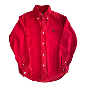 Camisa de Corduroy Roja