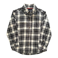 Cargar imagen en el visor de la galería, Camisa de Cuadros Blanco y Negro
