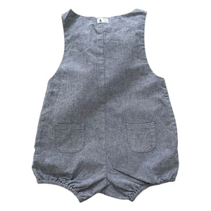 Romper en Oxford Azul