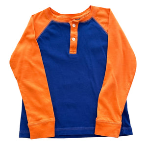 T-Shirt Naranja y Azul