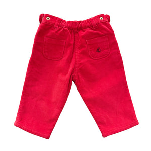 Pantalón de Corduroy Rojo