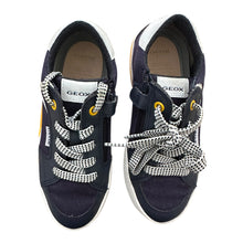 Cargar imagen en el visor de la galería, Tenis Azul con Amarillo - NUEVOS
