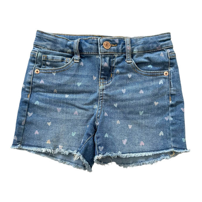 Short de Lona con Corazones