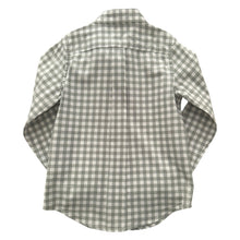Cargar imagen en el visor de la galería, Camisa de Cuadros Verde Claro
