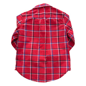 Camisa Roja de Cuadros