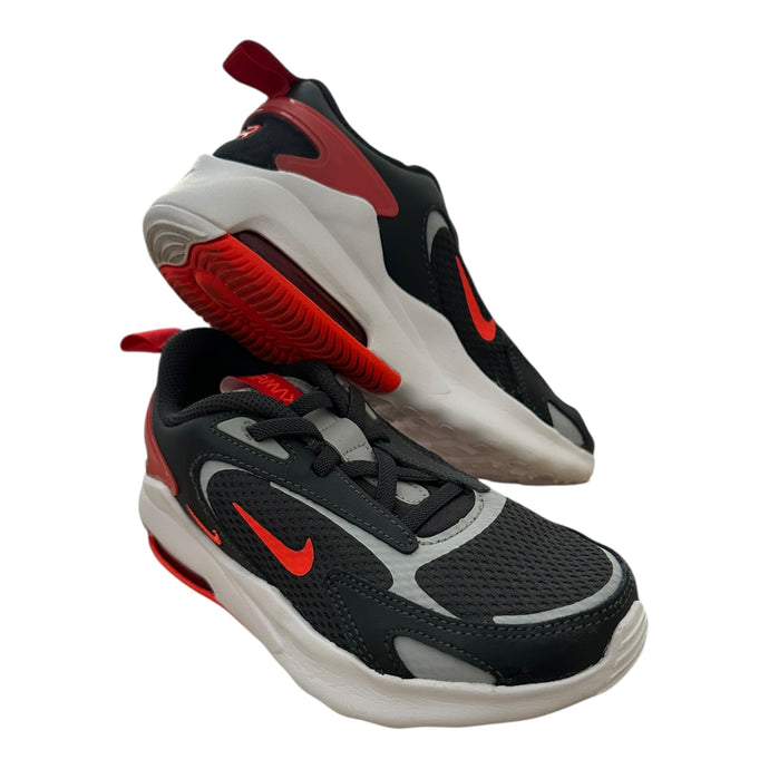 Tenis Grises con Rojo