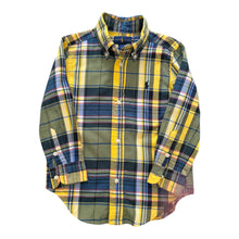 Cargar imagen en el visor de la galería, Camisa Amarilla de Cuadros
