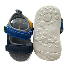 Cargar imagen en el visor de la galería, Sandalias Azul con Gris
