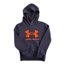 Cargar imagen en el visor de la galería, Hoodie Azul con Naranja
