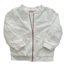 Cargar imagen en el visor de la galería, Chaqueta Blanca de Ojetes
