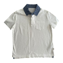 Cargar imagen en el visor de la galería, Polo Blanca con Denim
