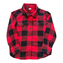 Cargar imagen en el visor de la galería, Camisa de Cuadros Rojo y Negro
