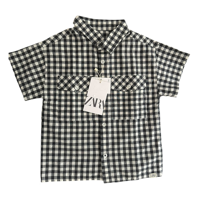Camisa de Cuadros Grises - NUEVA
