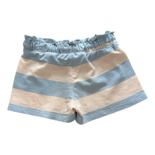 Cargar imagen en el visor de la galería, Short de Líneas Celeste y Peach

