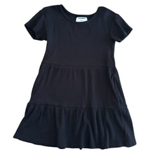 Cargar imagen en el visor de la galería, Vestido Ribbed Negro

