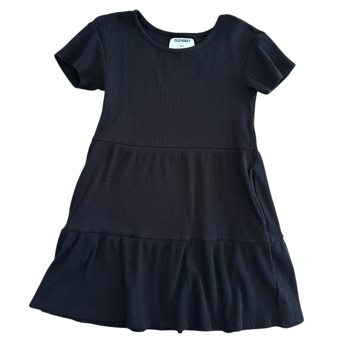 Vestido Ribbed Negro