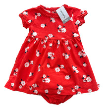 Cargar imagen en el visor de la galería, Vestido Rojo de Flores - NUEVA
