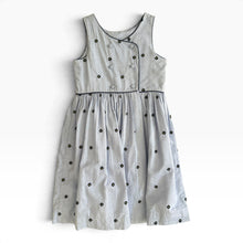 Cargar imagen en el visor de la galería, Vestido Celeste con Flores
