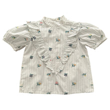 Cargar imagen en el visor de la galería, Blusa Blanca con Flores
