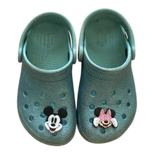 Cargar imagen en el visor de la galería, Crocs de Glitter Turquesa
