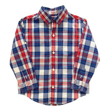 Cargar imagen en el visor de la galería, Camisa de Cuadros Rojo y Azul
