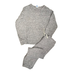 Set de Pants Gris Jaspeado