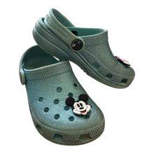Cargar imagen en el visor de la galería, Crocs de Glitter Turquesa
