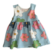 Cargar imagen en el visor de la galería, Vestido Celeste de Flores
