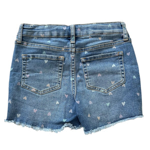 Short de Lona con Corazones