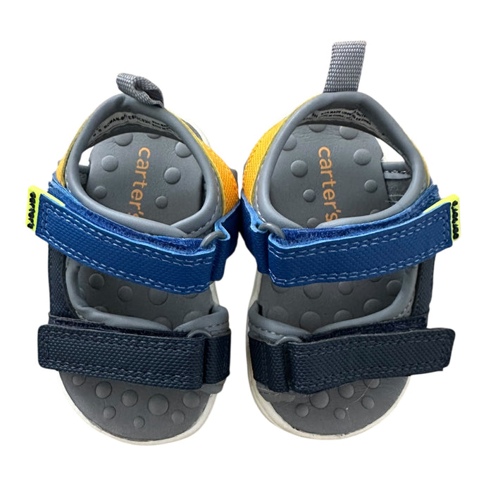 Sandalias Azul con Gris