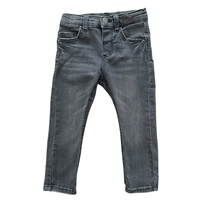 Skinny Jeans Gris Oscuro