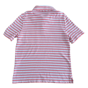 Polo de Líneas Rosadas