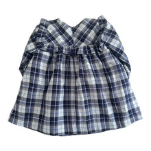 Cargar imagen en el visor de la galería, Vestido de Cuadros Azules
