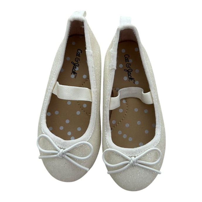Zapatillas Beige con Glitter