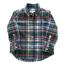 Cargar imagen en el visor de la galería, Camisa de Cuadros Verde y Rojo
