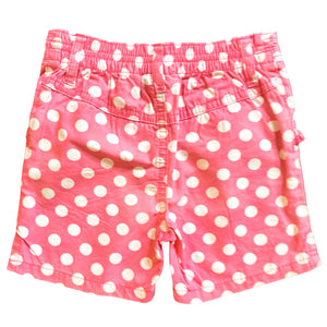 Short Rosado con Puntos Blancos