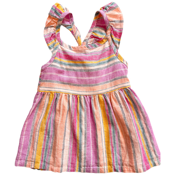 Vestido de Líneas Pastel - NUEVO