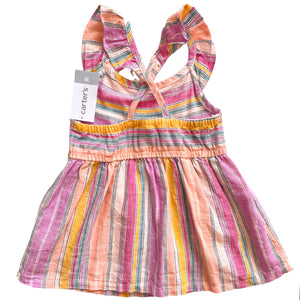 Vestido de Líneas Pastel - NUEVO